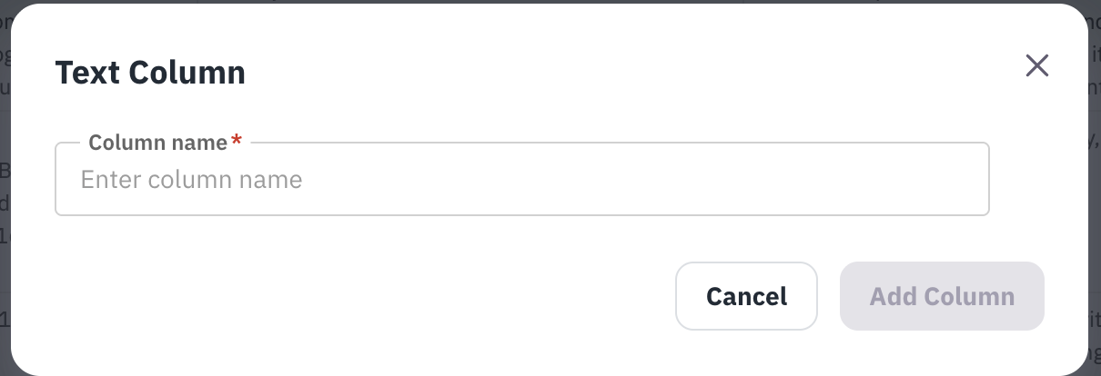 Create New Column