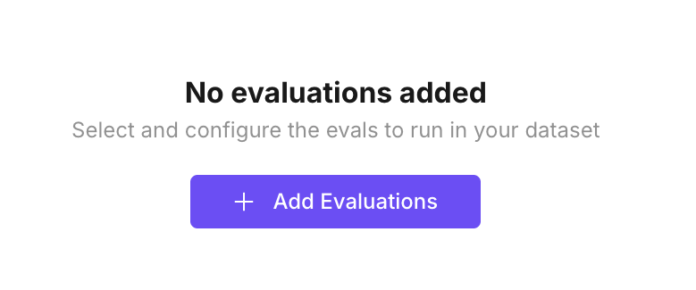 Add and run an eval
