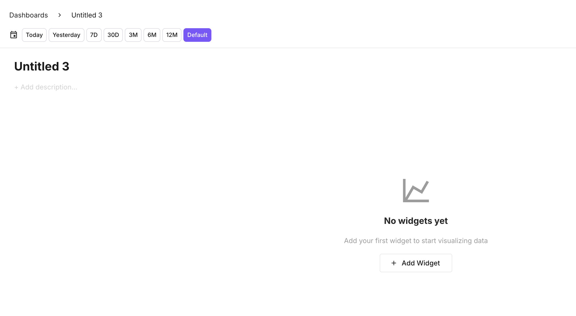 Create dashboard