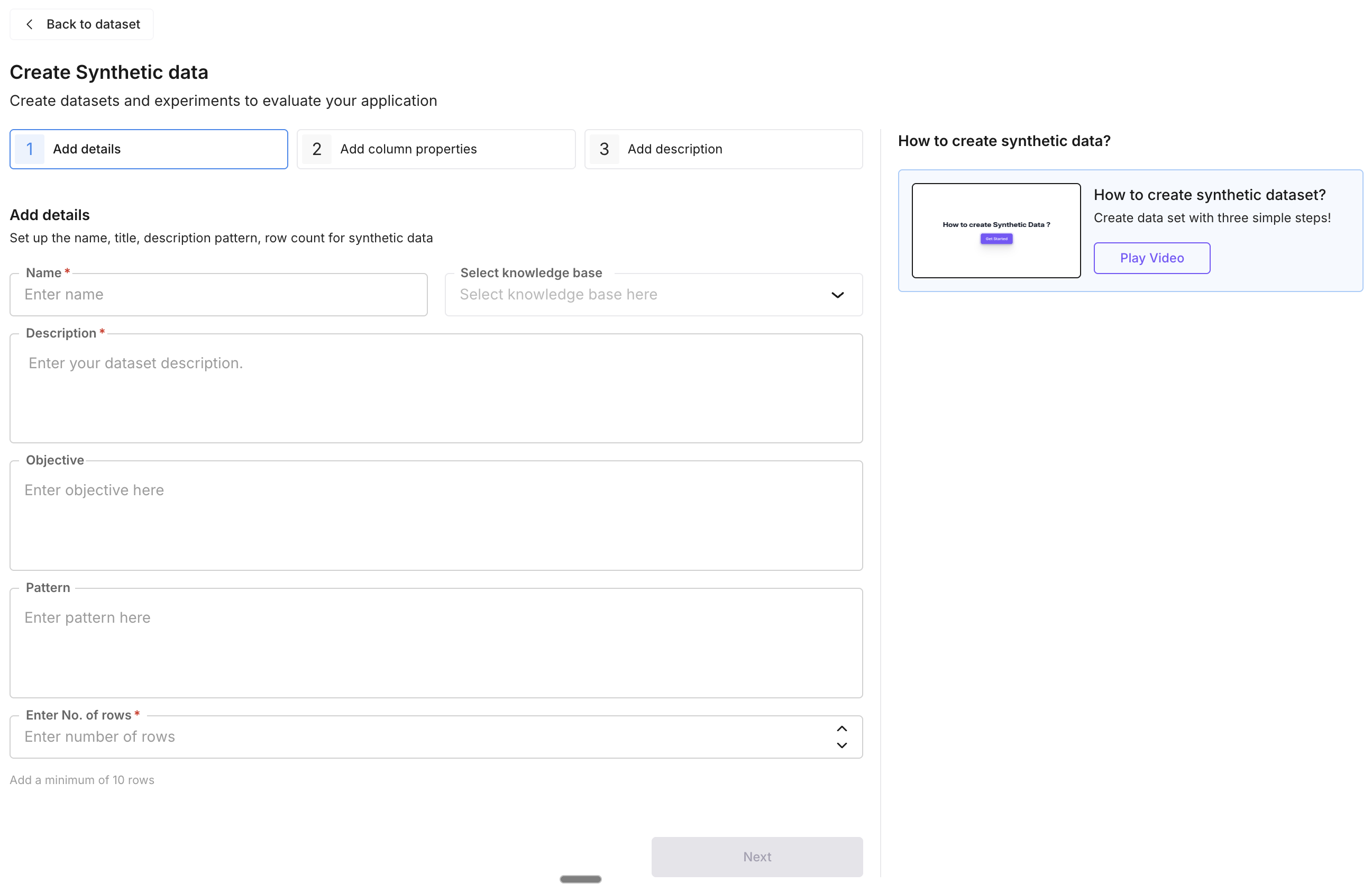 set dataset